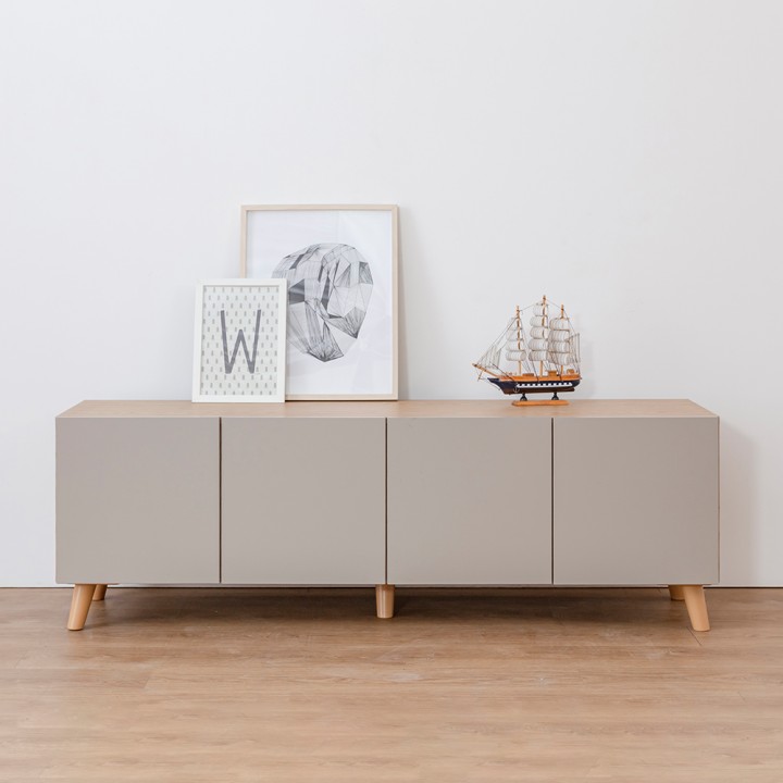 (착불) 캘리낮은거실장1600