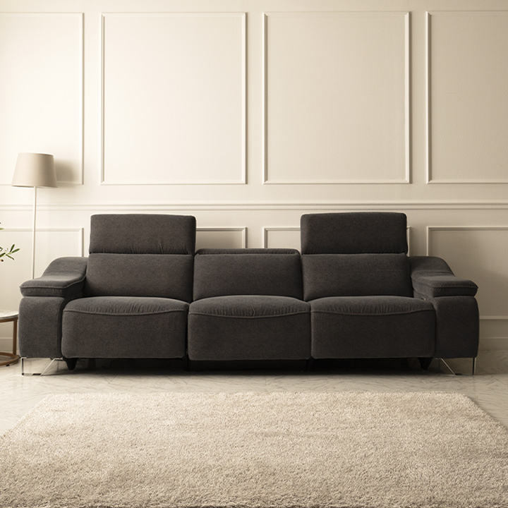 (신상품특가) 첼시전동리클라이너4인소파