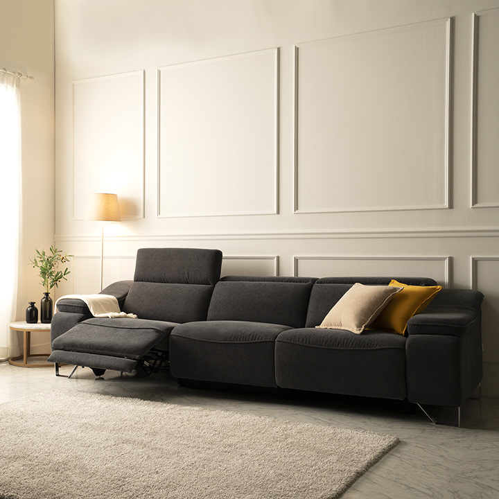 (신상품특가) 첼시전동리클라이너4인소파