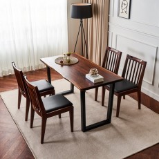 베스타장미목식탁세트(4인/6인)