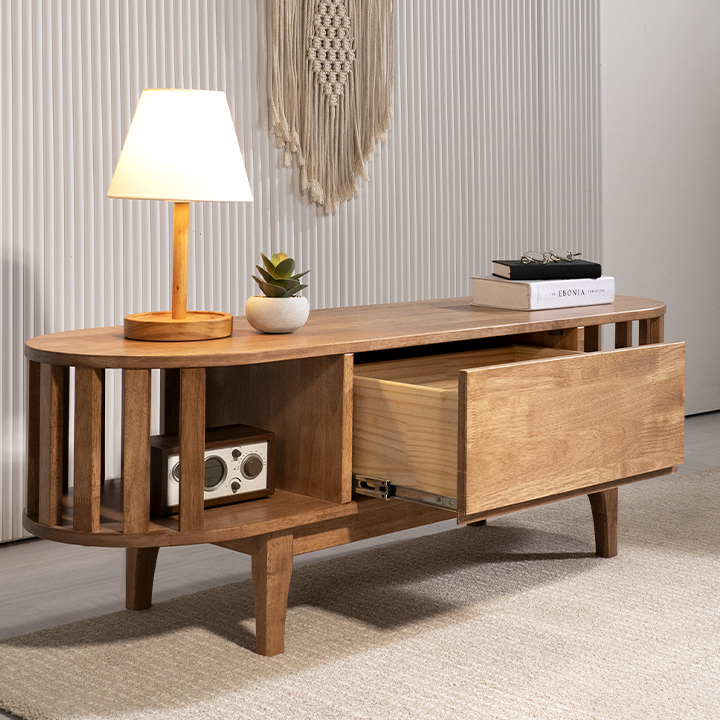 템플원목1단거실장1200