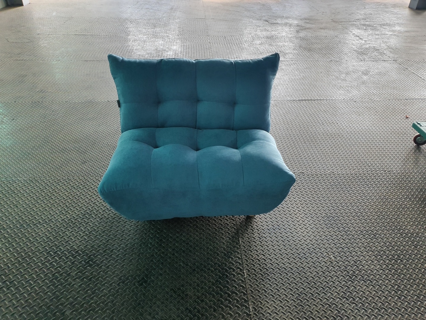 [B등급] 211021-3(P2) 티파니1인소파_패브릭_아쿠아블루