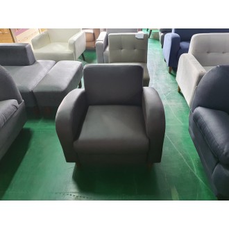 [B등급] 211021-18 샤인1인소파_인조가죽_초코