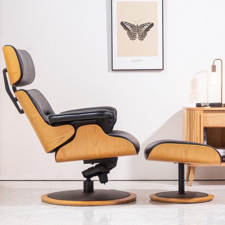 커밍에어레더라운지회전리클라이너(풋스툴증정)