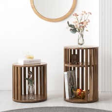 템플원형사이드테이블(1단/2단)